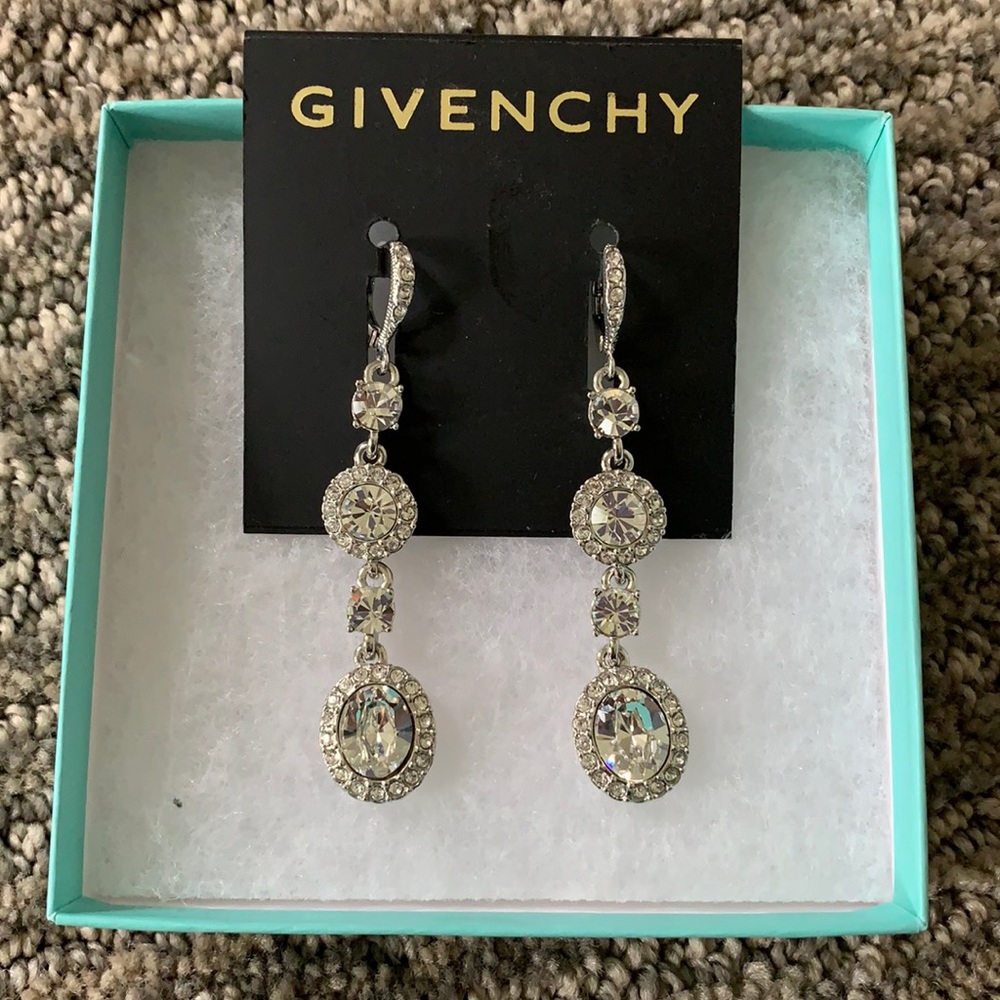 Givenchy Linear Drop Earrings